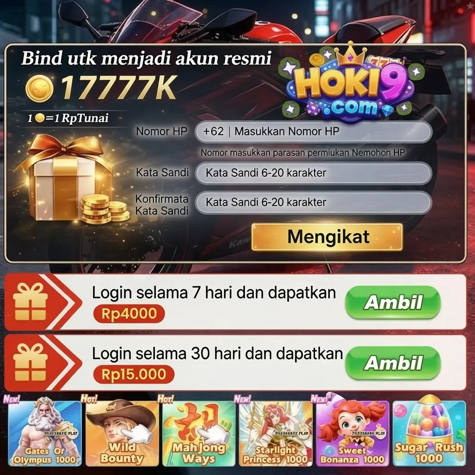 hoki9 Daftar Sekarang - Unduh APK